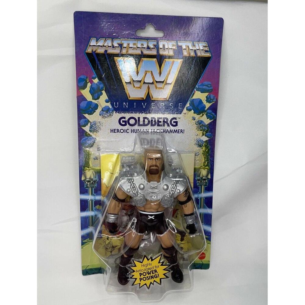 Masters of the WWE Universe GOLDBERG 5.5 inch Action Figure Mattel  2020 NEW